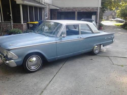 1961 ford fairlane 500  running driving project.