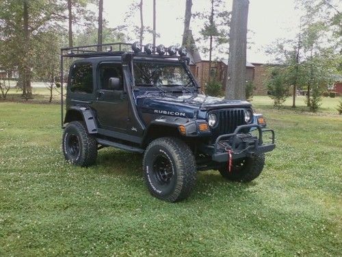 2004 jeep wrangler rubicon lifted 77,496 miles lots of add on gear local pu only
