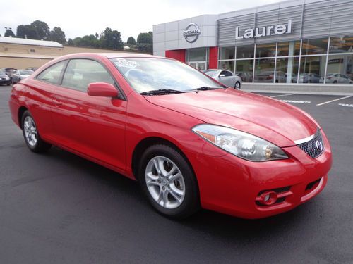 07 camry solara se coupe v6 automatic sunroof bluetooth absolutely red video