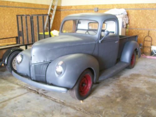 1940 ford truck f100..all original...no rust...rat street rod
