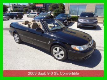 2003 se used turbo 2l i4 16v manual fwd convertible 1 owner clean carfax