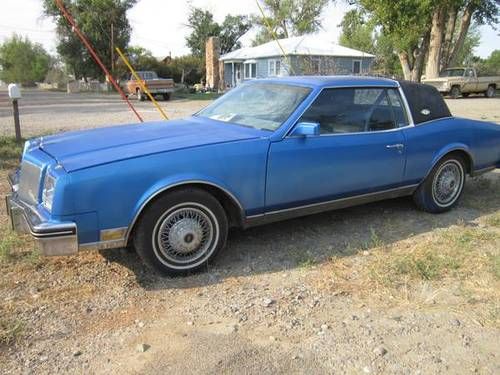 1984 buick riviera base coupe 2-door 5.7l