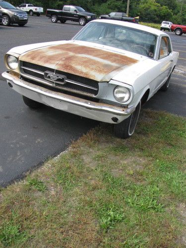 1966 ford mustang coupe project car 289  v8