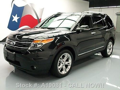 2011 ford explorer limited 7-pass leather rear cam 47k texas direct auto