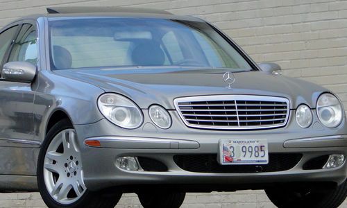 2003 mercedes benz e500 great condition no accidents inspected, loaded &amp; clean