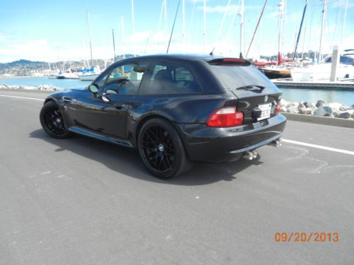 Bmw 2000 m coupe black with black/red interior