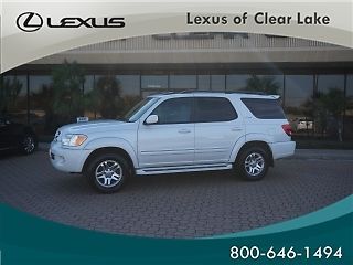 2006 toyota sequoia 4 door limited financing available one owner