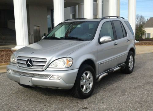 2004 mercedes ml500 inspiration limited edition suv new michelin tires low mile