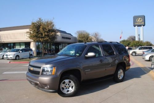 2014 chevy tahoe lt 4x4 heated leather 3rd row sunroof cd low miles one owner