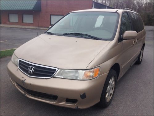 2002 honda odyssey ex  runs and drives, maintained,  *1 owner* no reserve cheap!