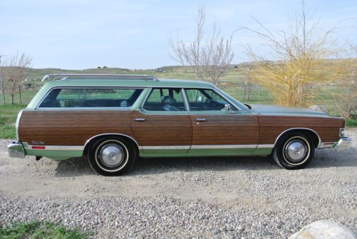 1973 mercury colony park wagon 4-door 7.5l 460 big block marquis woody wagon