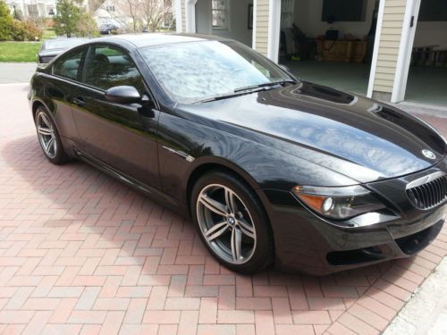 2007 2008 2006 bmw m6 v10 500hp smg 7 speed 650 645 coupe black mint condition!