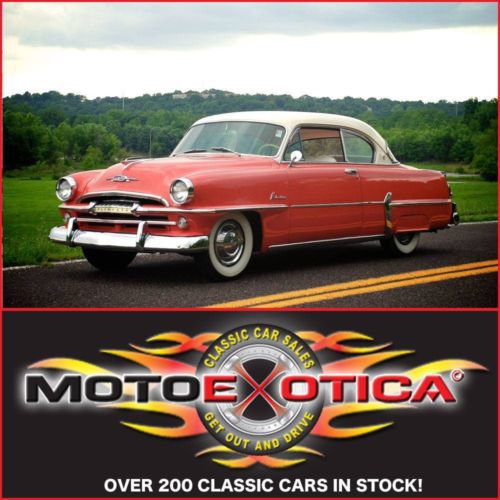 1954 plymouth belvedere coupe - beautiful restoration - 61,072 actual miles- !!!