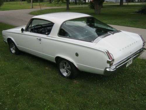 1966 plymouth barracuda fastback almost mint condition