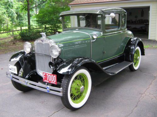 1930 model a ford 5 window rumble seat coupe