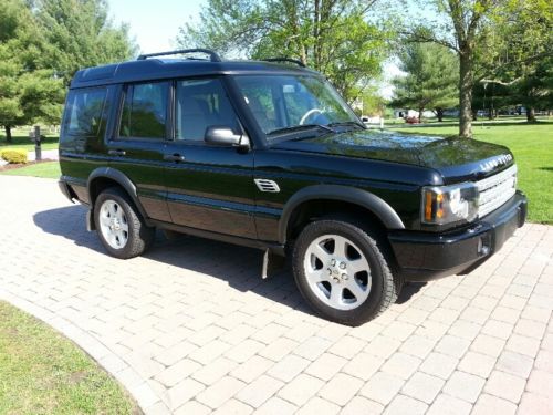 2003 land rover discovery ii hse 7 passenger java black only 103,000 miles!!