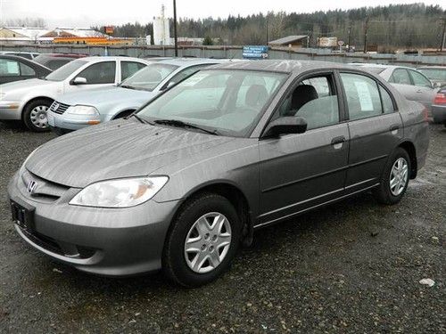 2005 honda civic 16k miles only great mpg clean carfax