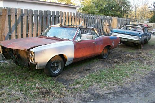 1966 pontiac lemans convertible project car could be great gto clone
