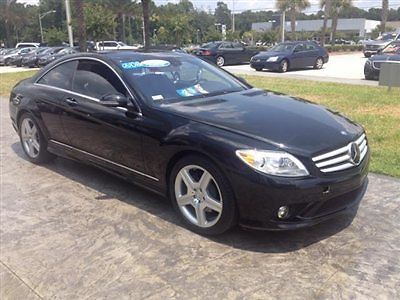 2008 mercedes benz cl550 certified pre owned only 35k miles! loaded black cl 550