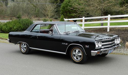 1965 chevelle malibu z16 ss, 3 owners, 59k miles, documented, 1 of 201 produced