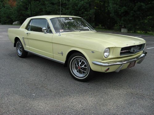 1965 ford mustang ht coupe