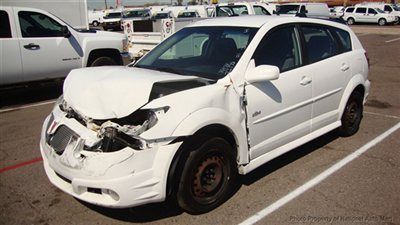 No reserve in az - 2006 pontiac vibe hatchback off lease wrecked salvage title