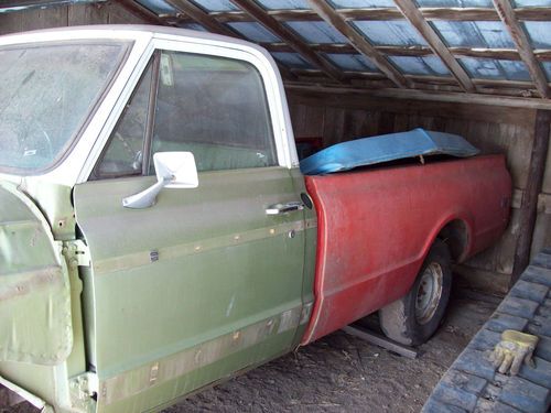 1971 chevy c-10 project