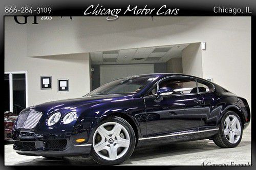 2005 bentley continental gt only 29k miles! 6.0l w12 awd navigation excellent!!!