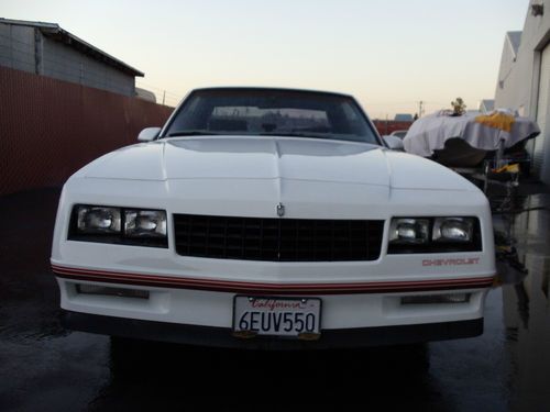 1988 chevrolet monte carlo ss beautiful condition very hard to find like this