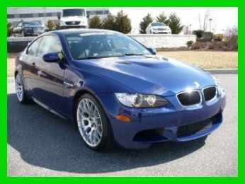 2011 bmw m3 coupe cpo certified 32,500 miles v8 manual stick rwd competition pkg