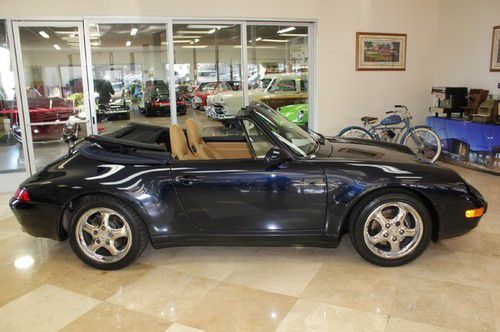 1996 porsche 911 993 cabriolet, excellent condition, 2nd owner fully documented