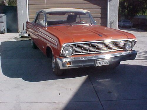 1964 ford futura falcon ... convertible ... milage  65,411