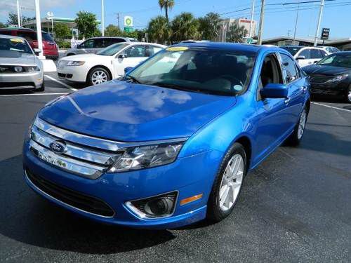 2011 ford fusion sel loaded leather florida car clean carfax best deal!!!!!!!!!!