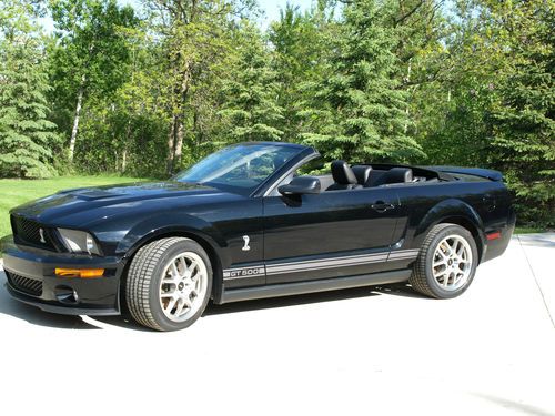 2007 ford mustang shelby gt500 convertible 2-door 5.4l