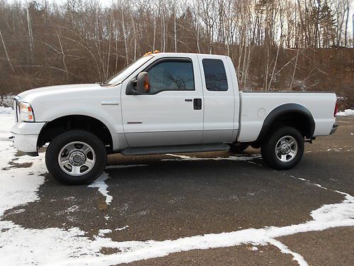 2005 ford f-350 sd lariat turbo diesel extended cab pickup 4-door, no reserve!!!