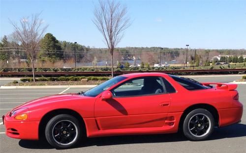 3000gt mitsubishi 1994 red w/gold metal flakes new pioneer bluetooth stereo nice