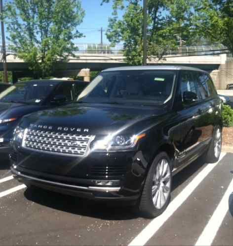 New 2013 range rover supercharged