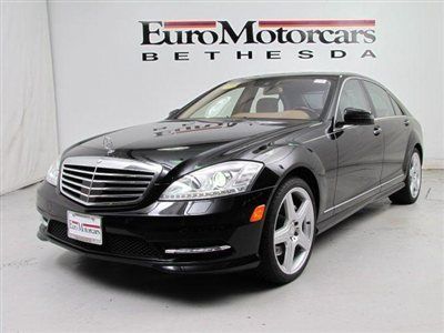 Distronic s class black leather sport 13 amg 12 s 550 cpo financing s500 10 used