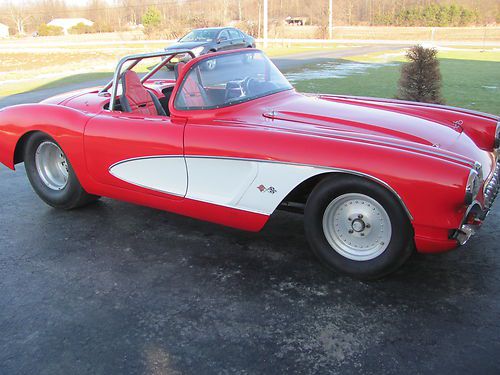 1959 corvette convertible pro gasser street legal