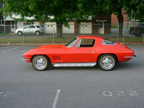 1967 corvette coupe - excellent condition - restored