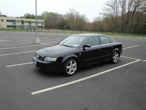 2005 brilliant black audi a4 quattro 3.0l - extra vehicle looking to move fast