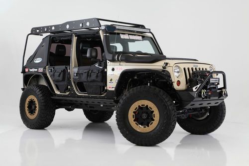 2012 jeep wrangler unlimited sahara sema show vehicle