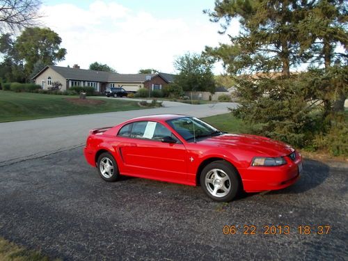 2003 ford mustang base coupe 2-door 3.8l low mileage well maintained