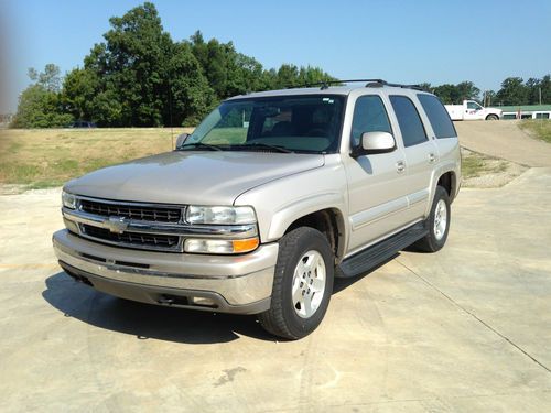 2004 chevrolet tahoe lt 4x4 leather 3rd row