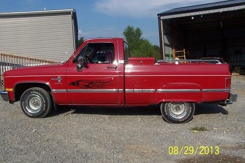 87 chevy shortbed pickup