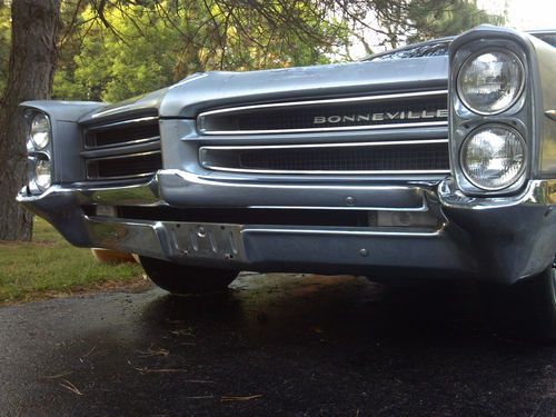 1966 pontiac bonneville 2 door rust-free california 1 owner grandpa survivor