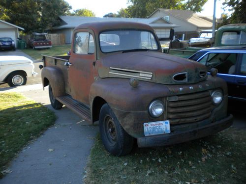 1950 ford f2 pickup truck, very clean original condition flat-head v8 very nice