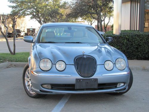 2003 jaguar s-type base sedan 4-door 3.0l | 17" rims | rare blue | no reserve !!