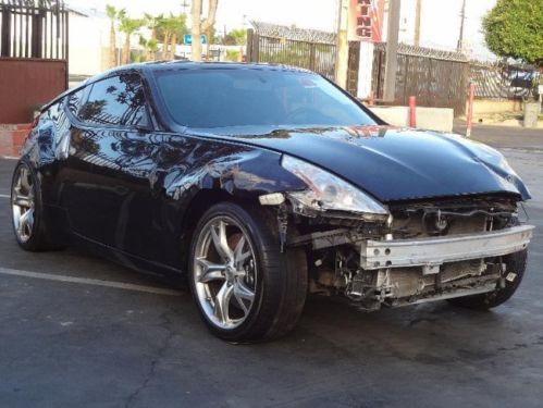 2012 nissan 370z coupe damaged fixer only 13k miles manual trans export welcome!
