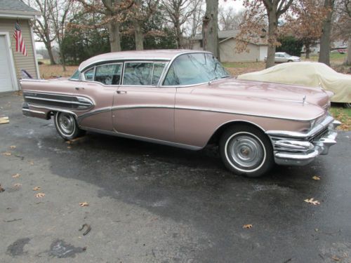 1958 buick roadmaster 75 air ride rust free new motor and transmission 57 56 55